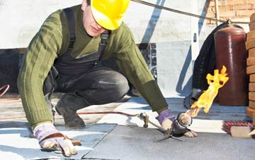 Troston flat roof construction